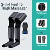 Masseur de jambe bottes mollet pied Airbag enveloppement Compression Massage électrique Airwace soins de santé Relax pressothérapie 240122