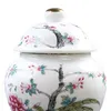 Vase Ceramic Ginger Jar Chinese Porcelain Temple Storage Vase Vase 300ml Living Room Party Decorの装飾用