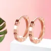 Xinfly – boucles d'oreilles rondes en or massif 18 carats, bijoux pour femmes, Design personnalisé, tendance, Au750, vente en gros