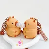 Chaveiros Chaveiro Squeeze Capivara Chaveiro Bolha Pingente Kawaii Criativo Cuspir Brinquedos