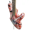 Personalizado Frankenstrat 5150 Réplica de guitarra elétrica