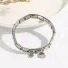 Charm Bracelets 2024 Fashion Versatile Chinese Ins Bracelet Stainless Steel For Men And Women Christmas Present