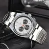 Marka mody zegarek na rękę Tissoity Męskie patrzące wysokiej jakości ruch kwarcowy zegarek luksusowy stalowy pasek na nadgarstek Classics 1853 PRX Designer Watches bransoletka