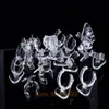 100 stuks Clear view elastische-C cirkel Plastic Ring Display Standhouder Rack Tafelblad Decoratie Stand MX2008102956