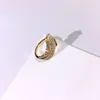 Swarovskis Ring Designer Luksusowy moda Kobiety Oryginalne wysokie wydanie Full Diamond Mysterious Pierścień Pierścień Kobiet Swallow Element Crystal Otwarty pierścień