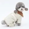 Trajes de gato outono e inverno pele pescoço pet jaqueta pequeno cão roupas schnauzer pomeranian yorkshire terrier filhote de cachorro cães acessórios