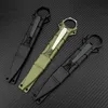 BM 176 SOCP Mini cuchillo para botas, hoja negra de 3,22 pulgadas, mango completo de espiga, cuchillos tácticos ligeros de autodefensa para exteriores