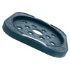 Kitchen Storage Gas Tank Base Collecting Tray With Wheels Rack Round Plastic Holder Movable
