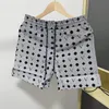 Luksusowe spodenki szorty męskie Designer Plaid Striped Shorts Summer Fashion Streetwear Szybki suchy stroje kąpielowe drukowane deski plażowe Azja rozmiar M-3xl