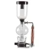 Eworld Japanese Style Siphon Coffee Maker Tea Siphon Pot Vacuum Coffeemaker Glass Type Coffee Machine Filter 3cups C10303258