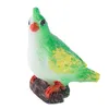 Resin simulation colored Bird parrot potted decorations garden decorations photography props DIY accessories P253