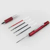 1PCS Sakura 5-in-1 wielofunkcyjny kolorowy żel Pen 0,5 Automatyczny ołówek 0,4 mm 4-kolorowy żel Pen Niski środek grawitacji pisanie 240122