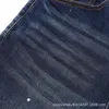Marchio di moda americano PUR Autunno Nuovo Nero Opaco Bianco Scratch Uomo, Jeans elasticizzati con schizzi di vernice per uomo