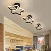 Taklampor Moderna LED -kreativa inomhuslampor Geometri Hållbara multifunktionella enkla minimalistiska för hallbelysningsarmaturer