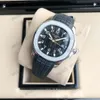 Patek-Phillippe Hareketi Paketspaks Lüks Tasarımcı Mekanik Saat Miyota 8215 Süper Aydınlık 5bar Su Geçirmez 40mm Mens Otomatik Saat Tarihi Kauçuk Kayış M