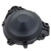 Copertura dello statore della cassa della manovella del motore sinistro in alluminio nero per Yamaha YZF-R1 2009-2014