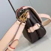 Designer-Tasche Top-Qualität Damen Umhängetaschen Luxurys Handtaschen Echtes Leder Umhängetaschen Geldbörse 20 cm hoch Nachahmung Original-Geschenkbox
