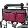 Sacs de rangement Sac d'accoudoir pour fauteuil roulant Sac latéral multi-poches Bande réfléchissante suspendue