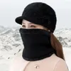 Berretti Cappello Caldo Sciarpa Set Inverno Lavorato A Maglia Ghetta Collo Accogliente Berretto In Peluche Con Foderato In Pile Elegante Lavorato A Maglia Da Donna