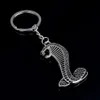 Porte-clés Double face Mustang voiture métal porte-clés porte-clés chaîne pendentif pour véhicule publicitaire accessoires personnalisés 234W