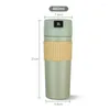 Wasserflaschen 480 ml Thermokaffeetasse Intelligente Temperaturanzeige Edelstahlbecher Isolierte Flasche Home Office Trinkgeschirr