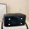 Lüks Kadın Tasarımcı Makyaj Kutusu Crossbody Bag Çanta Fransız Marka Marka Vanity Case Omuz Çanta Moda Bayanlar Gerçek Deri E birer Çanta Tote