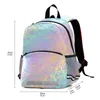 Sac à dos de mode pour enfants enfants arc-en-ciel imprimé léopard or Rose petit sac à dos mignon sacs d'école de voyage pour adolescente sac à dos 240119