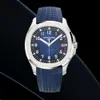 Patek-Phillippe Designer Diamond Watch for Women 5068 Watches 2pv7 High Quality Mechanical Back Transparent UHR 35.6 Montre de Aquanaut Luxe Rubber Strap Jhcll