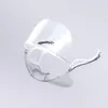 キッチンアンチスピッティングフェイスマスク再利用可能な透明なプラスチックシールドフードサービス保護シェフウェイトレスサーブのためのクッキングヘルスケア278B