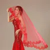 Véu de noiva de casamento, 3 metros e 5 metros de comprimento, uma camada, marfim, branco, elegante, acessórios de casamento, velos de novia, voile de mariee 240123