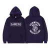 Sons of Anarchy Samcro Doppelseitig Drucken Streetwear m Nne