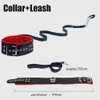 BDSM Bondage Set Erotic Bed Games Adults Handcuffs Ankle Nipple Clamps Whip Spanking Slave Collars SM Kits Sex Toys For Couples 240126