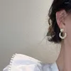 Boucles d'oreilles à clous pour femmes, tempérament Simple, perle blanche, goutte d'eau, rétro, mode, accessoires, cadeau