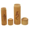 Bottiglie di stoccaggio 2 pezzi di bambù ermetici barattoli di spezie barattoli di spezie contenitori sfusi per contenitori da viaggio sfusi