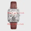 SFBRX2 Luksusowe mężczyzn 7500 Automatyczne uzwojenie mechaniczne ruch mechaniczny Brown Watch Hour Hand and Minute Hand Hand Pozycja 232a