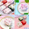 Gift Wrap Yo Cho 5Pc Lovely Candy Box Bags Upscale Wedding Favor Package Birthday Party Bag Baby Shower Angel Supplies H1231 Drop De Dhieu