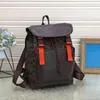 Men's outdoor bag Large capacity schoolbag Vintage Leather schoolbag Sports Designer Men's Backpack Union Student Laptop bag Travel duffel bag Lad