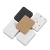 Jewelry Pouches 10Pcs Square Card Minimalist Earring Necklace Korean Version Packaging Display Paper Accessories