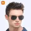Smart Home Control Xiaomi Youpin Polarisierte Sonnenbrille für Herren und Outdoor-Angeln Retro Black Pilot UV400 für Damen