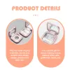 Mirrors 4pc Foundation Powder DIY Box Empty Eyeshadow Palette Blush Box Portable Cosmetic Makeup Case Container with Mirror for Bb Cream