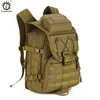 Borse da trekking 40L Grande capacità Uomo Tattiche militari Zaini Borse da assalto militare Borsa da viaggio Molle impermeabile 900D Mochila Tactica YQ240129