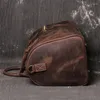 Duffel Bags Masculino Couro Genuíno Viagem Negócios Homens Bolsa de Ombro Grande Capacidade Bolsas Vintage Crazy Horse