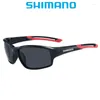 Lunettes de soleil Shimano Eyewear Shimano UV400 pour les hommes et les femmes à vélo de la pêche à la conduite