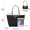 Оптовая продажа, модные простые женские водонепроницаемые нейлоновые сумки для ноутбука, рабочие сумки на плечо, износостойкая нейлоновая модная сумка