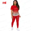 Kvinnors tvåbitar byxor Sommar tvåstycken Set Women Tracksuits Set ECG Printed T Shirt Pants Sports Suit for Women Clothing T240129