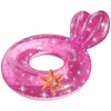 Autres piscines SpasHG Clear Mermaid Swim Ring Tube Gonflable Jouet Anneau de natation pour enfant Enfant Adulte Cercle de natation Flotteur Plage Piscine Équipement d'eau YQ240129