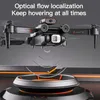 Droni 2023 P12 Drone 8K HD Doppia Fotocamera Mini Drone Evitamento Ostacoli Flusso Ottico WIFI FPV RC Elicottero Pieghevole Quadcopter Regalo YQ240129