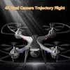 Drones One Key TakeOff / Landing 3D Roll WIFI FPV RC Drone 2.4G 4K Câmera dupla Altitude Hold APP Controle Tirar foto / vídeo RC Quadcopter YQ240129