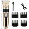 Trimmers Hair Hair Clipper Pet Hair Trimmer Set Puppy Grooming Electric Shaver Ceramic Blade Cat Accessories Cordless Chargeging Professiona