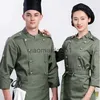 Others Apparel professional chef clothing fashion chef jackets for adults black chef uniform hotel waiter uniform